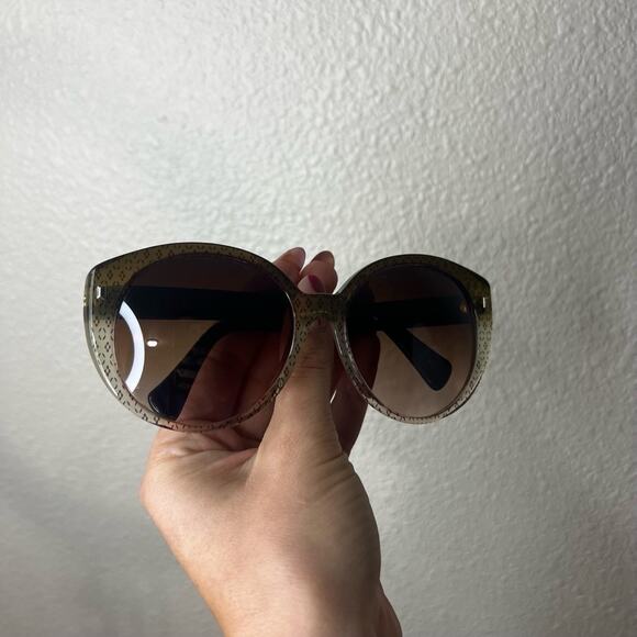 Emilio Pucci EP736S 313 Brown Gray Oversized Gradient Sunglasses 56-18-135 MM main image 8